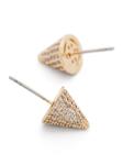 Серьги Pavé Cone Eddie Borgo, золотой - фото 3
