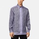 Футболка Fansizhe мужская VERSACE, синий - фото 6