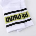 PUMA Носочки до колена Unisex белые и желтые - фото 3