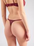 Hunkemöller Стринги в темно-красном цвете - фото 3