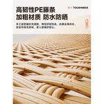 Fantasy Кресло из ротанга handmade wide rattan double-layer thickened creative style, белое - фото 5