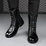 Мужские ботинки Cahhrrn X Martin Boot Men Beige Cachiotti - фото 7