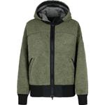 Канадский гусь Куртка с капюшоном на молнии, зеленая - фото 2