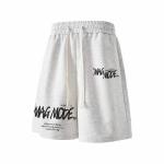 Повседневные шорты унисекс Magmode, цвет вересковый серо-красный - фото