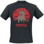Футболка Tierisch Catzilla, черный - фото