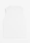 Топ SLEEVELESS Massimo Dutti, белый - фото 6