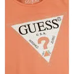 Блузка стандартного кроя Guess, оранжевый - фото 3