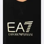 Толстовка обычного кроя Ea7, черный - фото 4