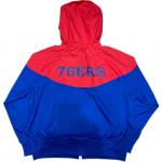 Куртка Philadelphia 76ers Красная Синяя Nike - фото 3