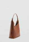 Сумка-шоппер Mango SHOPPER WITH BUCKLE, Brown - фото 2