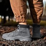 Кроссовки мужские высокие серые Jeep - фото 6