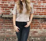 Delaney Блестящий топ в розовом цвете Design History - фото 2