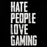 Футболка Hate People Love Gaming черная - фото 2