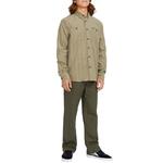 Рубашка Volcom ENT Fat Tony Woven, хаки - фото 3
