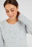 Джемпер Damart Jumper, Light Heathered Blue/Blue - фото 3