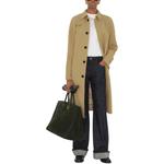 Женское пальто Burberry, бежевый - фото 4