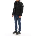 Пуховик мужской черный Moose Knuckles - фото 3