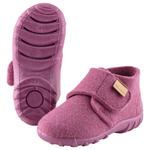 Тапочки Sterntaler Hausschuh Uni, цвет Beerenrosa - фото