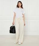 Брюки Flare fit Twinset, экрю - фото 2