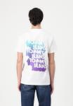 Футболка с принтом STACK BACK PRINT TEE Tommy Jeans, кремовый - фото