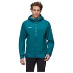 Куртка-Дождевик Ducan Guide Hardshell с капюшоном Mammut, бирюзовый - фото 2