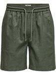 Тканевые шорты ONLY & SONS, зеленый - фото