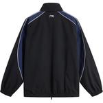 LiNing Пальто-тренч с листьями лотоса Мужское Черный/Темный синий морской, Черный/Темный синий корабельный - фото 3