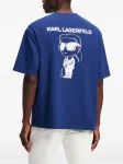 Футболка Ikon KARL LAGERFELD, синий - фото 4