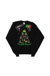 Толстовка с рождественской елкой Elf, черный - фото 2
