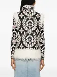 Жилет Folk с цветочным принтом La DoubleJ, черный - фото 4