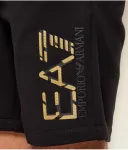 Шорты slim fit Ea7, черный - фото 4