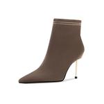 Ботильоны женские Shesrim, темно-серый - фото 6