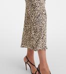 Вышитое миди-платье Iggy Rixo, Sun Leo Tan - фото 5