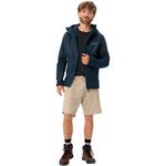 Мужская куртка Roccia Softshell II Vaude, синий - фото 3