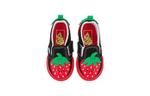 Кроссовки slip-on velcro 'black red' Vans, черный - фото 3