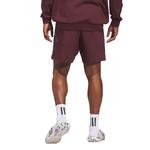 Adidas SS25 Casual Shorts Unisex Aurora Gemstone Red - фото 4