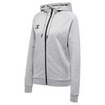 Толстовка Hummel Move Grid Cotton Full Zip, серый - фото 3