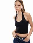 Топ Koton, черный - фото