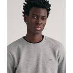 Толстовка Gant Shield Regular Fit, серый - фото 4