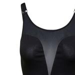 Боди с сетчатыми вставками Alexander McQueen, черный - фото 5