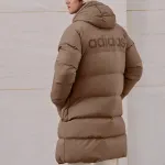 Adidas Пуховики мужские brown - фото 5