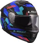 Шлем LS2 ff808 stream ii mika, Black/Blue - фото 7