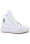 Высокие кроссовки Converse Chuck Taylor All Star Move, белый / черный - фото 3