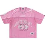 Джерси BAPE Line Camo Multi Logo Relaxed Fit Football Jersey, Pink - фото