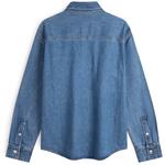 Футболка с логотипом Denim Light Blue Calvin Klein, 1A4 - фото 3