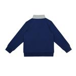 Детский свитшот Mizuno, серо-голубой - фото 3