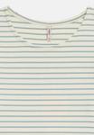 Топ ONLY MINI KMGMAUDE LIFE STRIPE , Birch/Off-White - фото 3
