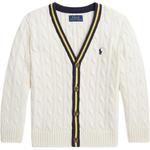 Polo Ralph Lauren Свитер SS24 белый детский - фото