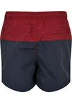 Шорты Urban Classics, цвет navy burgundy - фото 2