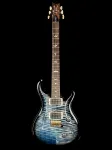 PRS Custom 24 10-Top - Выцветший синий кит с покрытием Smokeburst - фото 4